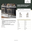 Lancaster Table & Seating 164BMCCWDWAS Specsheet Lancaster Table & Seating 164BMCCWDWAS Specsheet