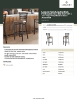 Lancaster Table & Seating 164BMLBVTPAS Specsheet Lancaster Table & Seating 164BMLBVTPAS Specsheet