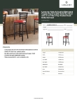 Lancaster Table & Seating 164BMLDVRDKD Specsheet