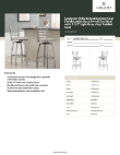 Lancaster Table & Seating 164BMLSWCVLG Specsheet
