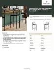 Lancaster Table & Seating 164BSPBVBKAS Specsheet Lancaster Table & Seating 164BSPBVBKAS Specsheet
