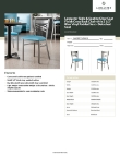 Lancaster Table & Seating 164CMCCVBLKD Specsheet