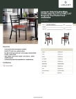 Lancaster Table & Seating 164CMLBVBGAS Specsheet