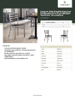 Lancaster Table & Seating 164CMLCWBKKD Specsheet