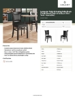 Lancaster Table & Seating 164CSOFBKBAS Specsheet Lancaster Table & Seating 164CSOFBKBAS Specsheet