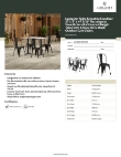 Lancaster Table & Seating 164D2848VEBK Specsheet Lancaster Table & Seating 164D2848VEBK Specsheet