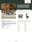 Lancaster Table & Seating 164D36SLZBK Specsheet Lancaster Table & Seating 164D36SLZBK Specsheet