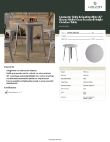 Lancaster Table & Seating 164DA30RDSIL Specsheet Lancaster Table & Seating 164DA30RDSIL Specsheet