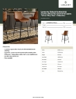 Lancaster Table & Seating 164KDBMCMFVCG Specsheet