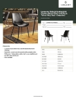 Lancaster Table & Seating 164KDCMCMFVBLK Specsheet