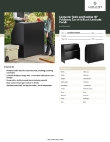 Lancaster Table & Seating 164PBNAR48BK Specsheet Lancaster Table & Seating 164PBNAR48BK Specsheet