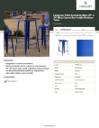 Lancaster Table & Seating 164RB242BLU Specsheet Lancaster Table & Seating 164RB242BLU Specsheet