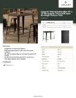 Lancaster Table & Seating 164RB304CPD Specsheet Lancaster Table & Seating 164RB304CPD Specsheet