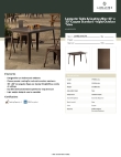 Lancaster Table & Seating 164RD304CPR Specsheet Lancaster Table & Seating 164RD304CPR Specsheet