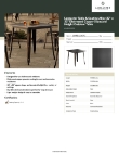 Lancaster Table & Seating 164RD323CPD Specsheet