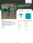 Lancaster Table & Seating 164RD323TEL Specsheet Lancaster Table & Seating 164RD323TEL Specsheet
