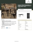 Lancaster Table & Seating 164RD326BKD Specsheet