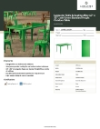 Lancaster Table & Seating 164RD326GRN Specsheet Lancaster Table & Seating 164RD326GRN Specsheet