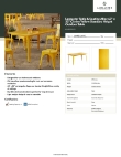 Lancaster Table & Seating 164RD326YEL Specsheet