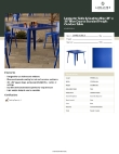 Lancaster Table & Seating 164RD363BLU Specsheet Lancaster Table & Seating 164RD363BLU Specsheet