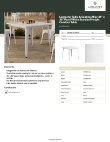 Lancaster Table & Seating 164RD363WHT Specsheet Lancaster Table & Seating 164RD363WHT Specsheet