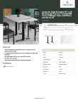 Lancaster Table & Seating 164S3048522W Specsheet