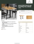 Lancaster Table & Seating 164S304852MP Specsheet