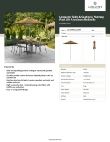Lancaster Table & Seating 164UMBAL06CM Specsheet Lancaster Table & Seating 164UMBAL06CM Specsheet