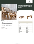 Lancaster Table & Seating 164VYK9B4VIN Specsheet