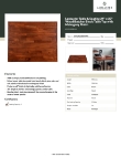 Lancaster Table & Seating 3492430BBMAH Specsheet