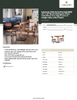 Lancaster Table & Seating 3492430MAD2C Specsheet Lancaster Table & Seating 3492430MAD2C Specsheet