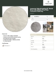 Lancaster Table & Seating 34924RTSLT Specsheet