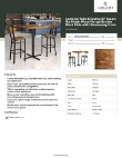 Lancaster Table & Seating 3493030BVNB2 Specsheet Lancaster Table & Seating 3493030BVNB2 Specsheet