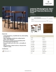 Lancaster Table & Seating 3493030BWAL2 Specsheet