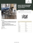 Lancaster Table & Seating 3493030GYD4C Specsheet Lancaster Table & Seating 3493030GYD4C Specsheet