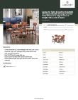 Lancaster Table & Seating 3493030MAD4C Specsheet Lancaster Table & Seating 3493030MAD4C Specsheet