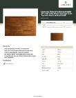 Lancaster Table & Seating 3493048ANTWA Specsheet