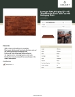 Lancaster Table & Seating 3493048BBMAH Specsheet