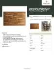 Lancaster Table & Seating 3493048BBVIN Specsheet Lancaster Table & Seating 3493048BBVIN Specsheet