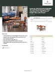 Lancaster Table & Seating 3493048MAD4C Specsheet