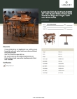 Lancaster Table & Seating 3493048WAB4B Specsheet Lancaster Table & Seating 3493048WAB4B Specsheet