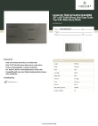 Lancaster Table & Seating 3493060ANTGY Specsheet