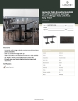 Lancaster Table & Seating 3493060CLG30 Specsheet