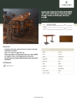 Lancaster Table & Seating 3493060CLW37 Specsheet Lancaster Table & Seating 3493060CLW37 Specsheet