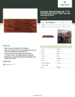 Lancaster Table & Seating 3493072BBMAH Specsheet