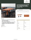 Lancaster Table & Seating 3493072CLM30 Specsheet