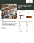 Lancaster Table & Seating 3493072CLW37 Specsheet Lancaster Table & Seating 3493072CLW37 Specsheet