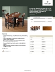 Lancaster Table & Seating 3493072DWAL8 Specsheet Lancaster Table & Seating 3493072DWAL8 Specsheet