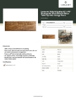 Lancaster Table & Seating 3493096BBVIN Specsheet