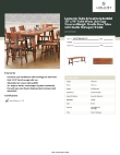 Lancaster Table & Seating 3493096MAH30 Specsheet